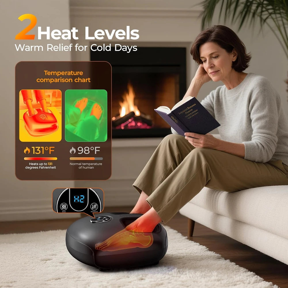 Masajeador Eléctrico de Pies Shiatsu