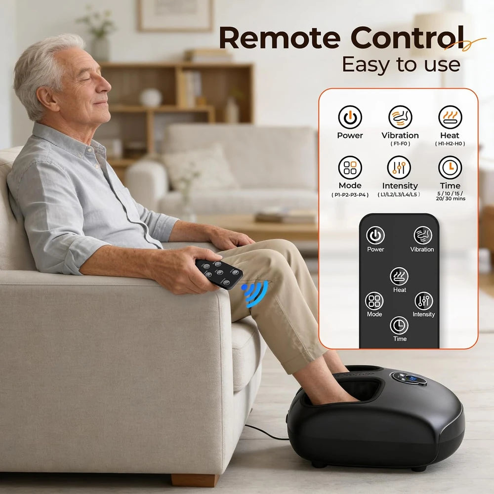 Masajeador Eléctrico de Pies Shiatsu