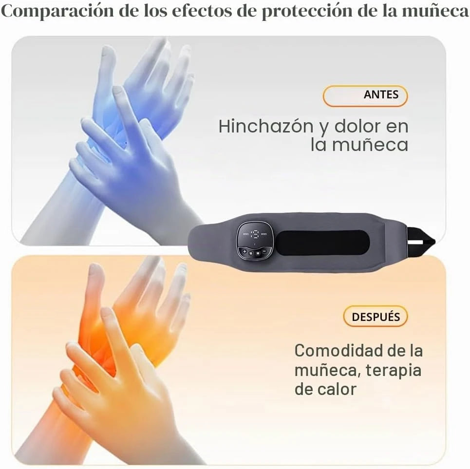 Masajeador de Muñeca Inalámbrico con Calor