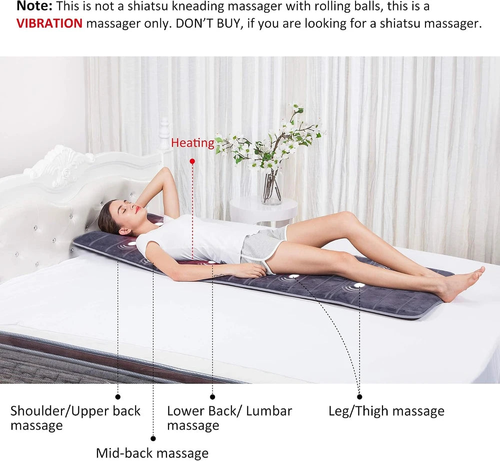 Colchon de Masaje Termico Comfier