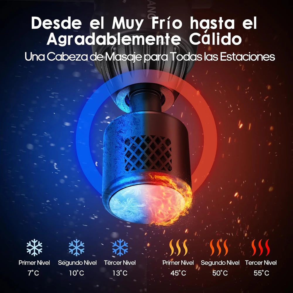 Aerlang Pistola de Masaje de Calor y Frío