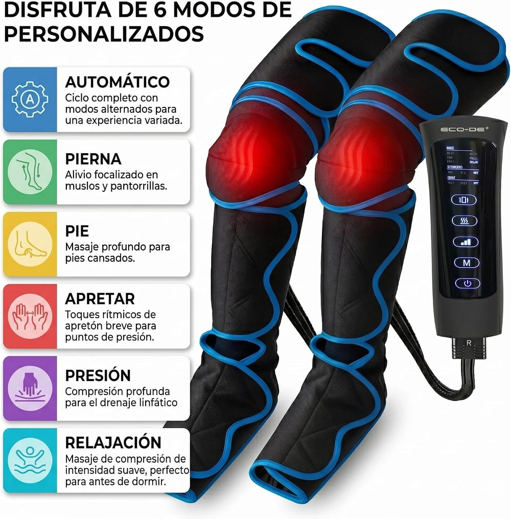 Masajeador de Presoterapia para Piernas