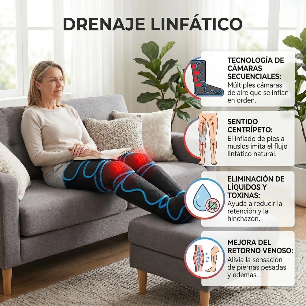 Masajeador de Presoterapia para Piernas