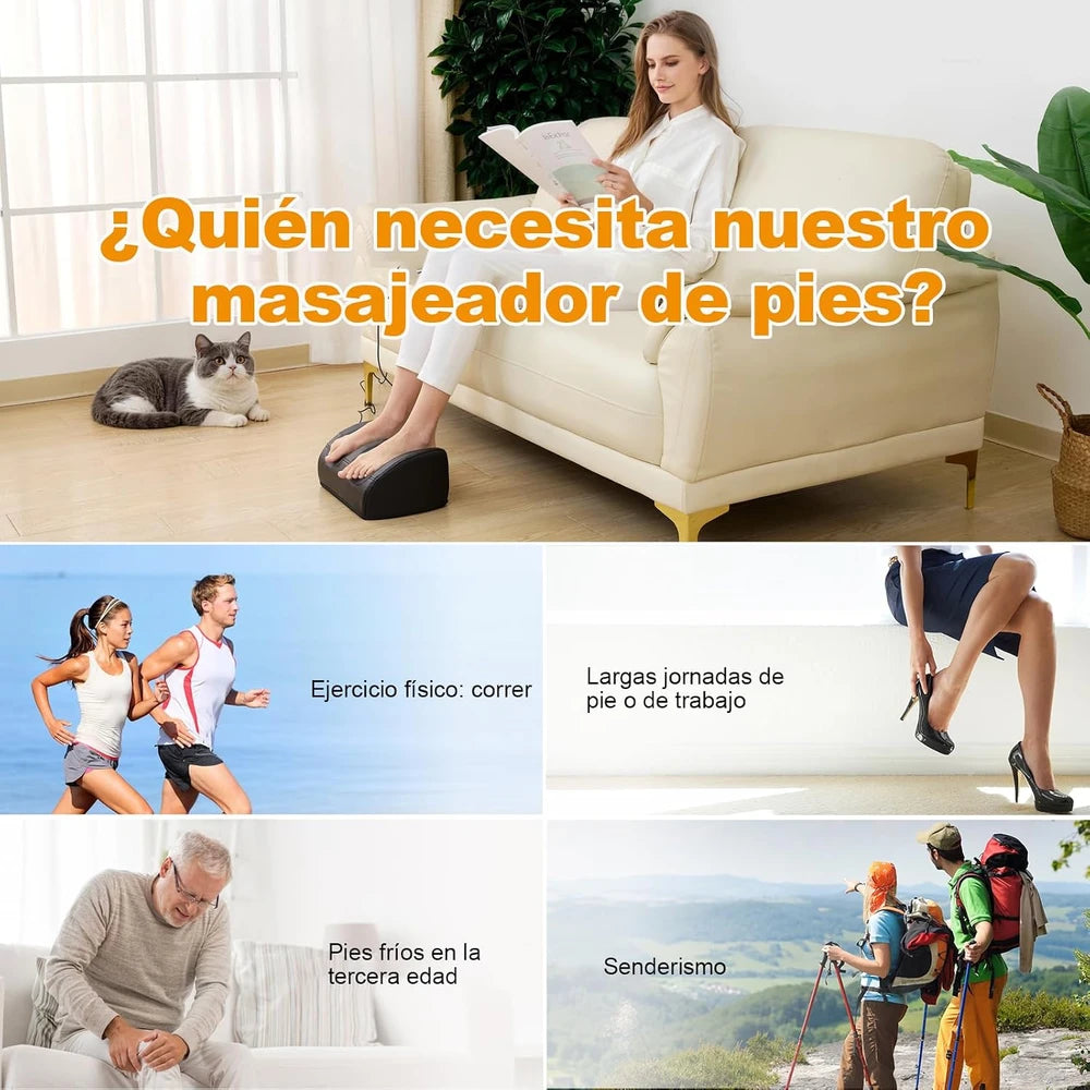 Masajeador De Pies Shiatsu Con Calor