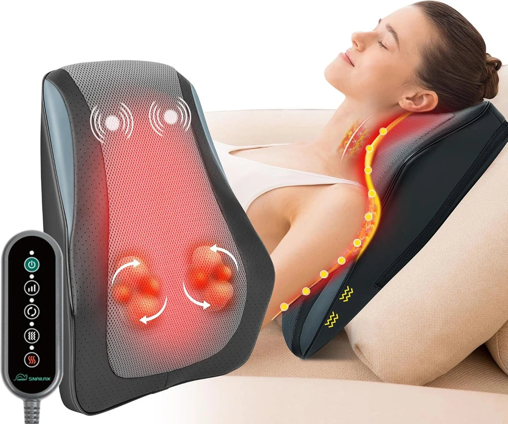 Masajeador Shiatsu Cervical y Espalda con Calor