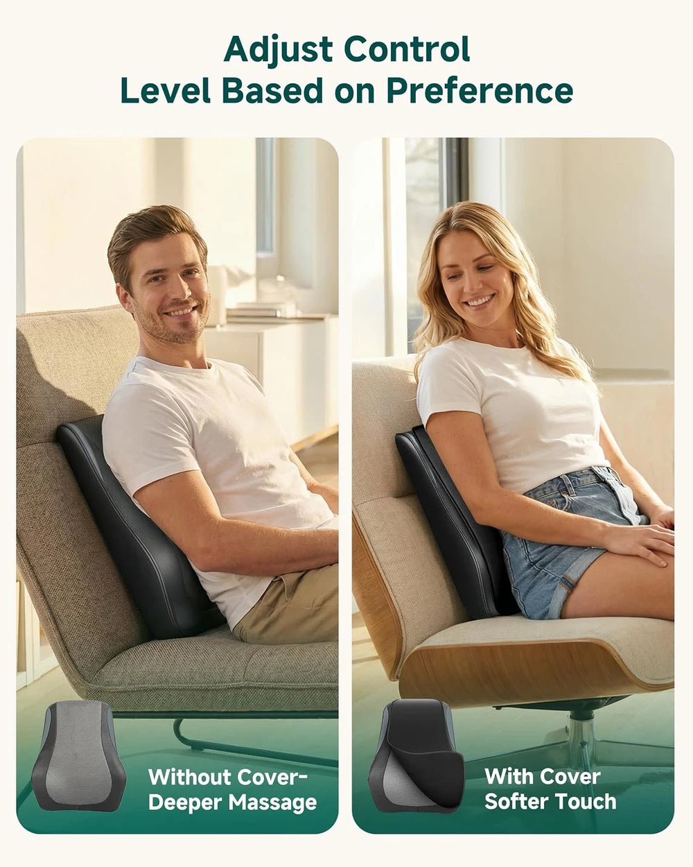 Masajeador Shiatsu Cervical y Espalda con Calor