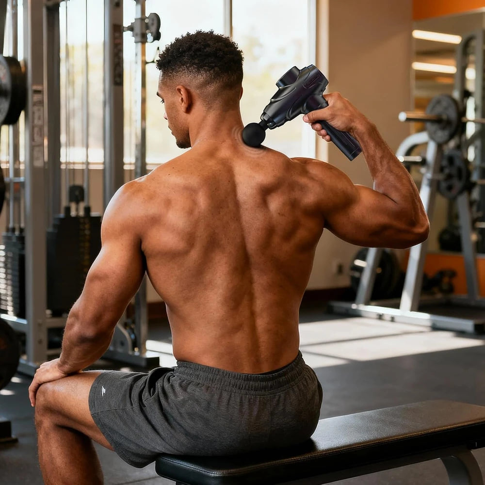 Pistola de Masaje Muscular Profesional