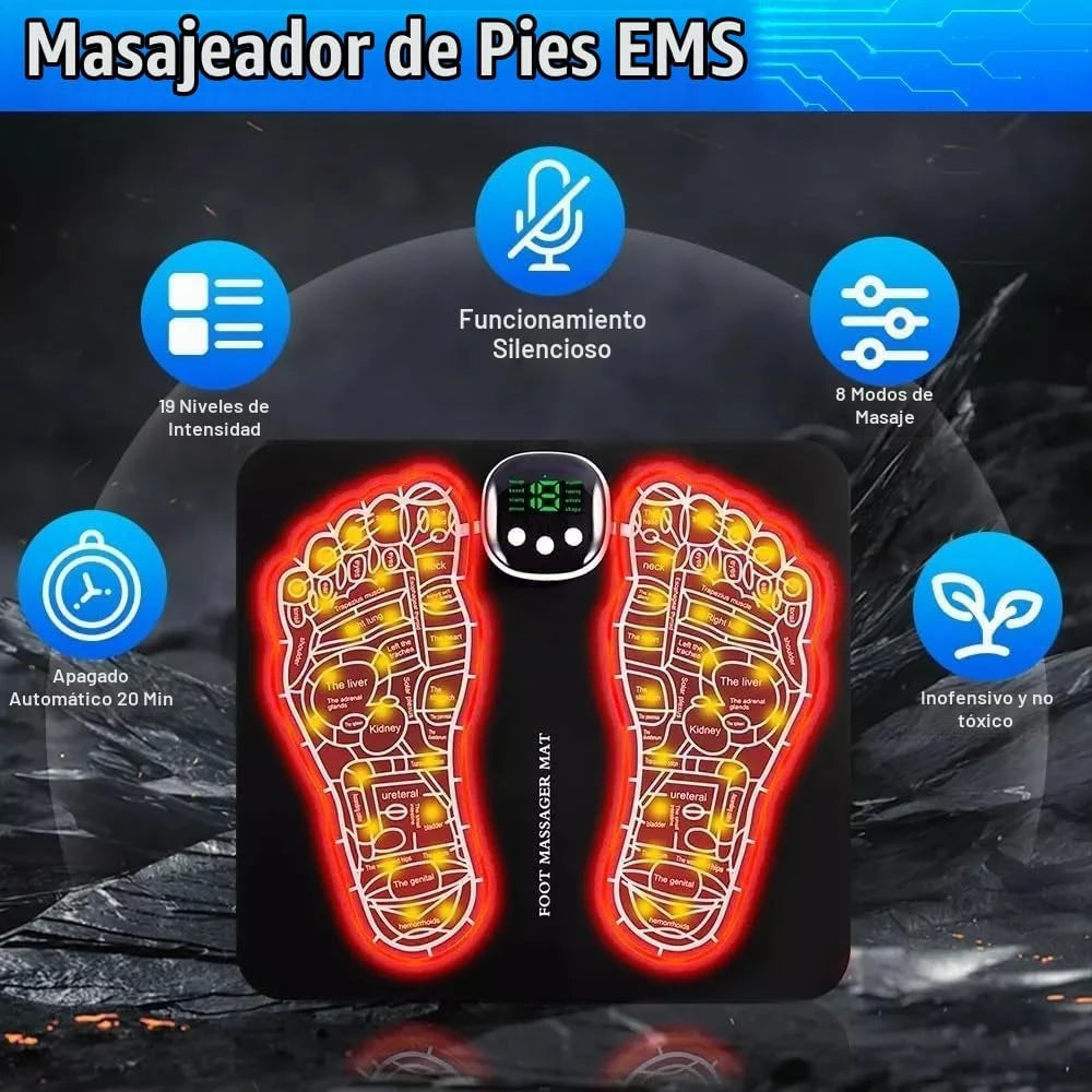 Masajeador Eléctrico de Pies para Aliviar Rigidez