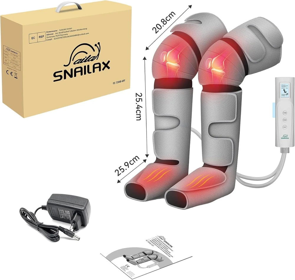 Snailax Masajeador de Piernas con Calor