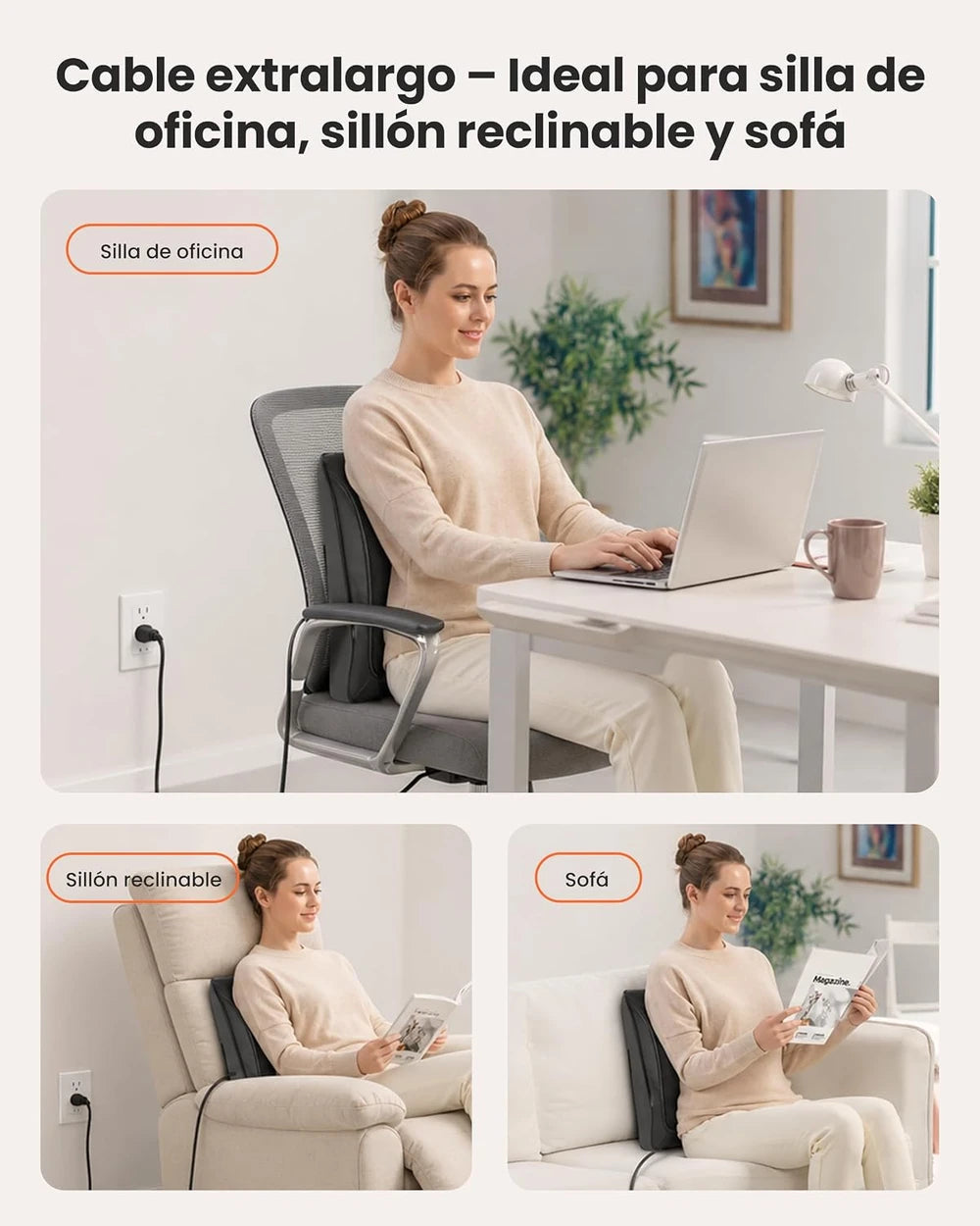 Comfier Almohada de Masaje Shiatsu