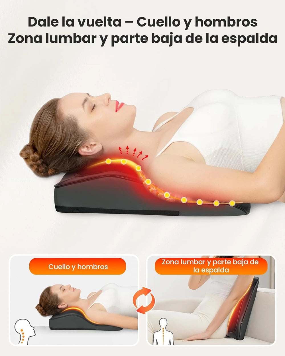 Comfier Almohada de Masaje Shiatsu