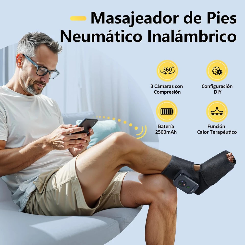 Masajeador Inalámbrico para Pies