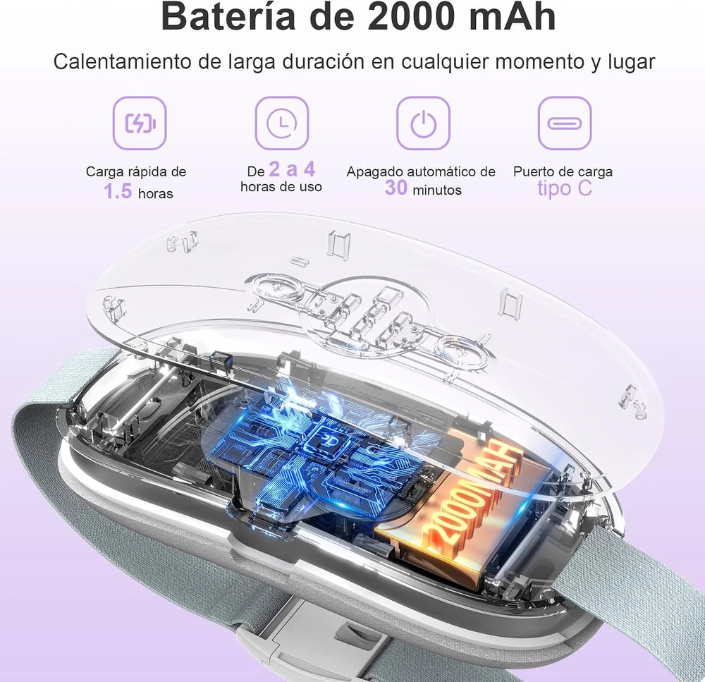 Cinturón de Calentamiento Eléctrico Menstrual