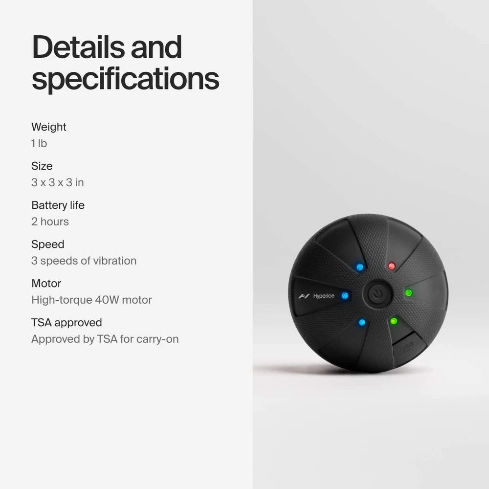 Bola Vibratoria Masaje Tejido Profundo